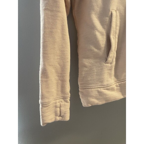 Womens Medium Weight Light Pink Carhartt ReworkedZip Up Hoodie Sweatshirt Size S - Picture 2 of 10